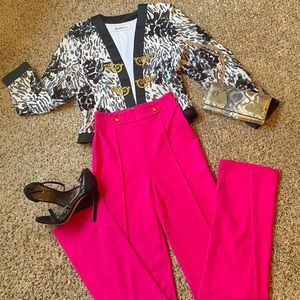 Fancy, dinner coat in black and White